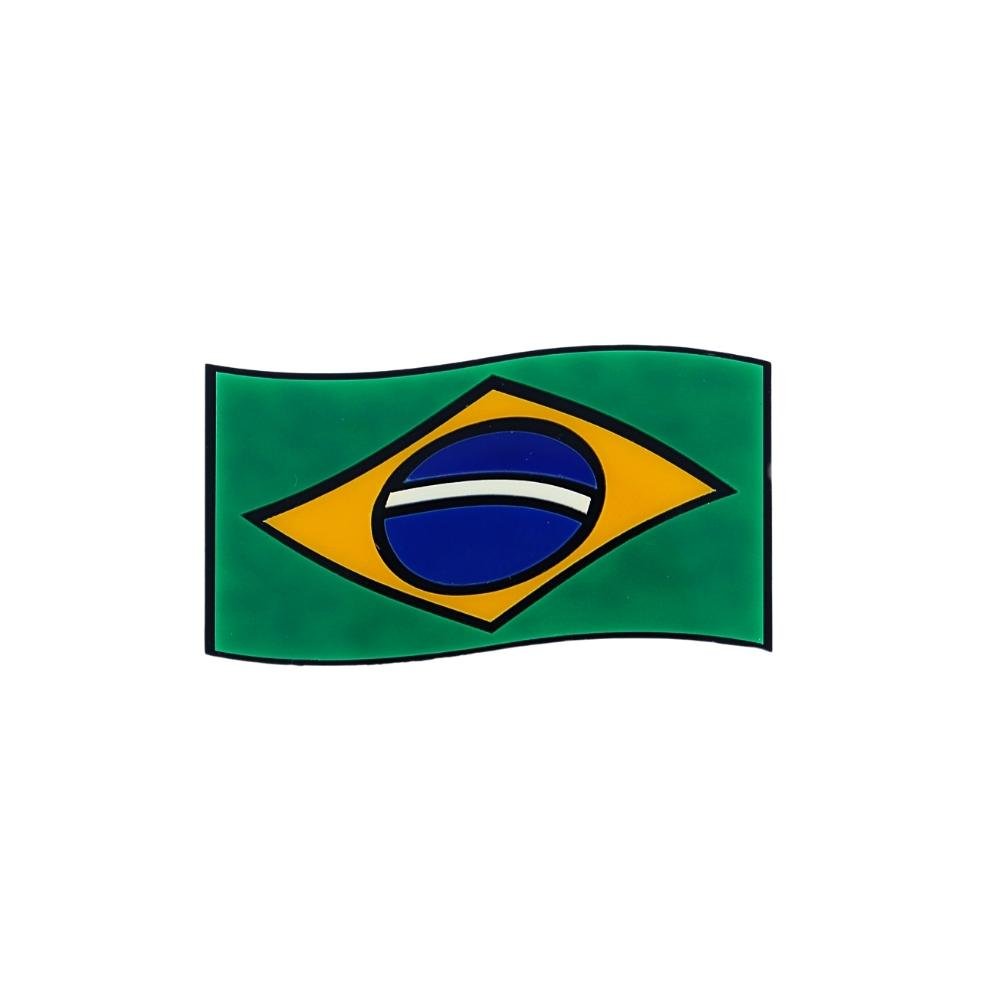 Adesivo de Acrílico Bandeira do Brasil Pequena Shine Western - 1