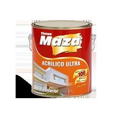 Tinta Acrílico Ultra Maza 3,6 Litros - Branco Fosco - 1