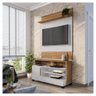 Painel Tv 48 Pol Guaratuba Cinamomo Off White Bechara - 2