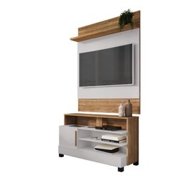 Painel Tv 48 Pol Guaratuba Cinamomo Off White Bechara - 3