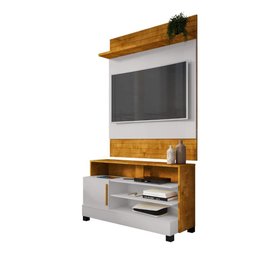 Painel Tv 48 Pol Guaratuba Cinamomo Off White Bechara - 1