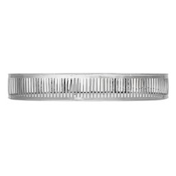 Bandeja de Metal com Espelho Berlin Prateada 26cm X 12cm X 5cm - 2