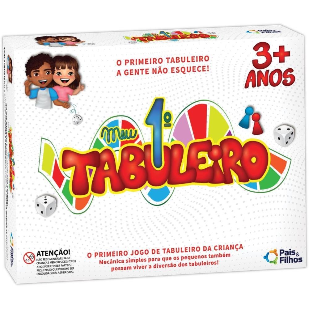 Jogo de Tabuleiro Meu Primeiro Tabuleiro