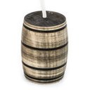 Ver imagem 7 de Soquete Barril para Lustre Roda de Carroça - Madeira - Decoração E27 - Rústico