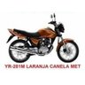 Tinta Honda CG Titan 150 2004 a 2007 Laranja Canela Met. Poliéster 900ml - 2