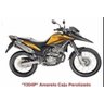 Tinta Honda Xre 300 2010 a 2013 Poliéster Amarelo Caju Perolizado 900ml - 2