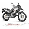 Tinta Honda Xre 300 2010 a 2013 Poliéster Branco Ross 900ml - 2