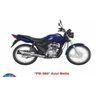 Tinta Honda CG 125 Fan 2010 Azul Betta Poliéster 900ml - 2