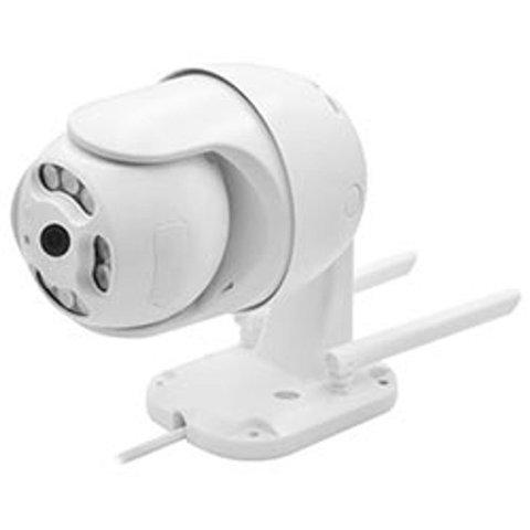 Câmera de Segurança Satellite a-CAM004 Outdoor Smart Wi-Fi Tf IP66 Branco Visão Noturna Detecção de