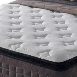 Colchão Solteirão Benter Solteiro King Molas Ensacadas Visco Gel Nashville Pillow Top 96x203x30cm - 5