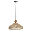 Ver imagem 2 de Pendente Fib.papel Bivolt (natural) 29cm 45d