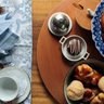 Prato Giratório para Servir na Mesa de Jantar 70 Cm - Mel - 3