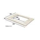 Ver imagem 6 de Balcão 02 Gavetas 80cm 100% MDF com Tampo para Cooktop Americana