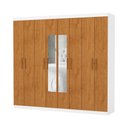 Ver imagem 2 de Guarda Roupa 8 Portas Espelho Central Gran Prime-grand Line