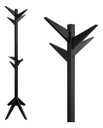 Ver imagem 1 de Cabideiro Infantil Reticulado Mancebo Madeira de Pé e Arara Resion Cabideiro Reticulado Preto