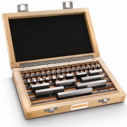 Jogo de Bloco Padrão em Aço - Classe 0 - Composição(mm) 1,991 - 2,000 - 10 Peças - Ref. 150.340 - 1