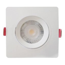 Kit 5 Spot LED Quadrado Direcionavel 5W Avant Pack 5 - 1
