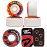 Roda Moska 58mm 53d Bowl Banks + Rolamento Dizzy Rolling - 2