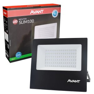 Refletor slim 100W Verde AVANT