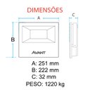 Ver imagem 2 de Refletor slim 100W Verde AVANT