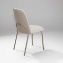 Ver mais imagens de Jogo 2 Cadeiras de Jantar Luxo Estofada Linho Off White