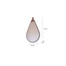 Espelheira Para Banheiro Gota MGM 76cm MDF Cinza Titanium - 3