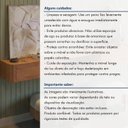 Ver mais imagens de Aparador Suspenso Apolo 100% MDF 2 Gavetas 180cm Marrom/Marrome