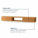 Ver imagem 4 de Aparador Suspenso Apolo 100% MDF 2 Gavetas 180cm Naturale