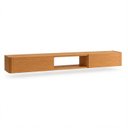 Ver imagem 2 de Aparador Suspenso Apolo 100% MDF 2 Gavetas 180cm Naturale