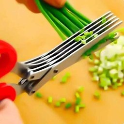 Tesoura para Alimentos 5 Lâminas em Inox - Unyhome - 3