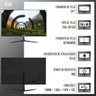 Monitor Gamer 75Hz LED 24 Polegadas Moob Full Hd Widescreen Entrada HDMI e Saída de Áudio - 4