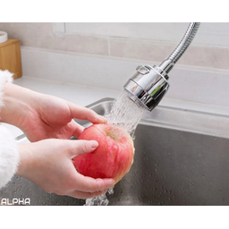 Bico Arejador De Torneira Gourmet Jato Duplo Cromado:Cromado - 5 Bico Arejador De Torneira Gourmet Jato Duplo Cromado:Cromado - 5