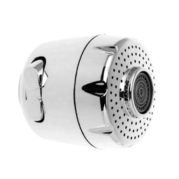 Bico Arejador De Torneira Gourmet Jato Duplo Cromado:Cromado - 2 Bico Arejador De Torneira Gourmet Jato Duplo Cromado:Cromado - 2