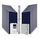 Ver imagem 1 de Kit Bomba Submersa Energia Solar Irrigação 4CV Até 104000L/d