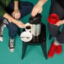 Ver imagem 4 de Garrafa Térmica de Água Café Inox com Alavanca 1,9 Litros