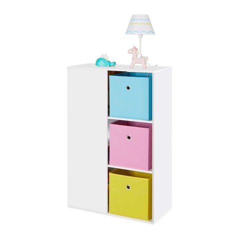 Estante Organizadora de Nichos Infantil Liv 100% MDF WoodCore