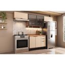 Ver imagem 1 de Kit Cozinha Modulada 4 Peças Alpha (3aéreos+1balcão) C4p180 Freijo/off White - Carraro