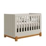Berço Minicama Lotus com Frisos Areia Reller - 1