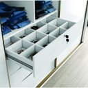 Ver imagem 4 de Guarda-Roupa Casal 2 Portas 6 Gavetas 207cm 100% MDF Inovatto