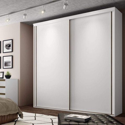 Guarda-Roupa Casal 2 Portas 6 Gavetas 207cm 100% MDF Inovatto