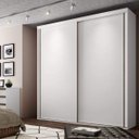 Ver imagem 1 de Guarda-Roupa Casal 2 Portas 6 Gavetas 207cm 100% MDF Inovatto