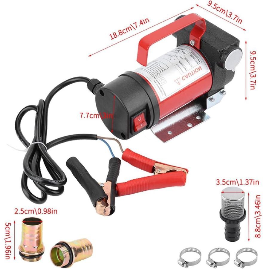 Bomba Elétrica para Transferência de Óleo Diesel Lorben 12V 200W 4200 rpm - 2