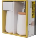 Ver imagem 4 de Jogo de Banheiro Mimo Style Bambu White 2 Peças