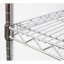 Ver imagem 7 de Estante Aço 5 Prateleiras Cromada Aramada Cozinha 170 Cm