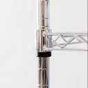 Ver imagem 3 de Estante Aço 5 Prateleiras Cromada Aramada Cozinha 170 Cm
