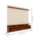 Ver imagem 3 de Home Suspenso Morretes 1.8 para TV Off White Canela
