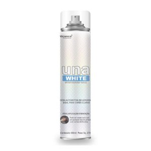 Cera Aerossol Una White Synthetic Wax para Cores Claras 400ml Alcance