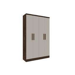 Guarda Roupa 4 Portas Amsterdam C- e 2 Gavetas Cinamomo - Tcil Móveis - 4