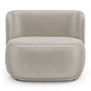 Ver imagem 5 de Namoradeira Decorativa Orgânica Molly 02 Lugares Veludo Bege - Desk Design
