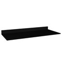 Ver imagem 5 de Armário Aéreo Argélia e Balcão Gabinete 150cm Marrocos Preto/Cinza - Lumil Lumil Móveis